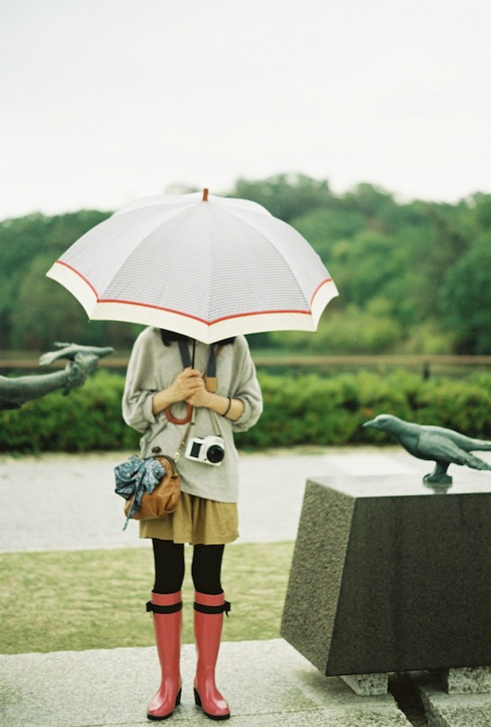 umbrella girl