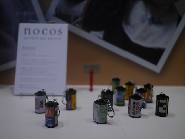 tsurujunさんのブランド「nocos」も展示されていました。
